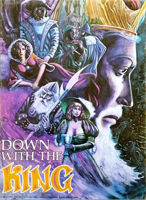 Cover image of Down with the King board game