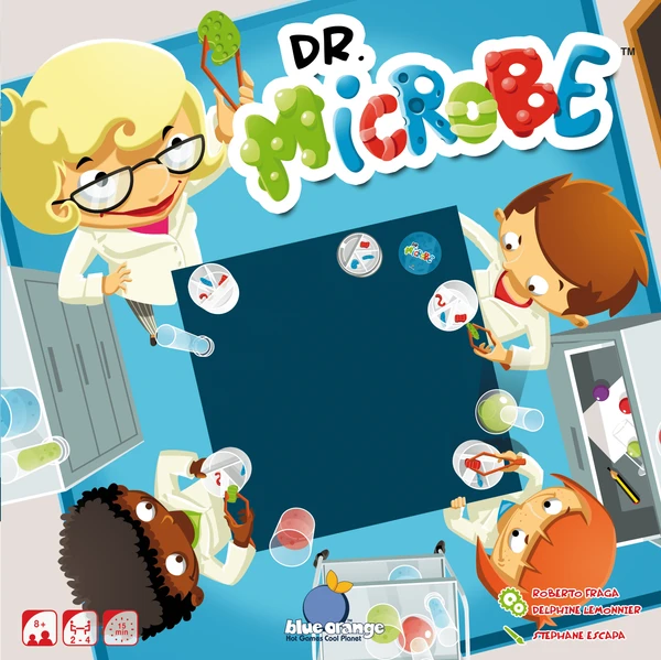Cover image of Dr. Microbe board game