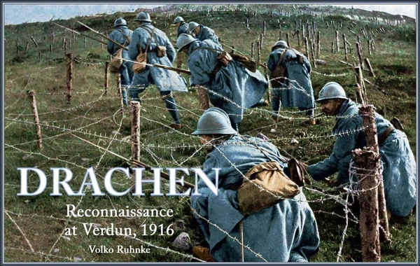 Cover image of Drachen: Reconnaissance at Verdun, 1916 board game