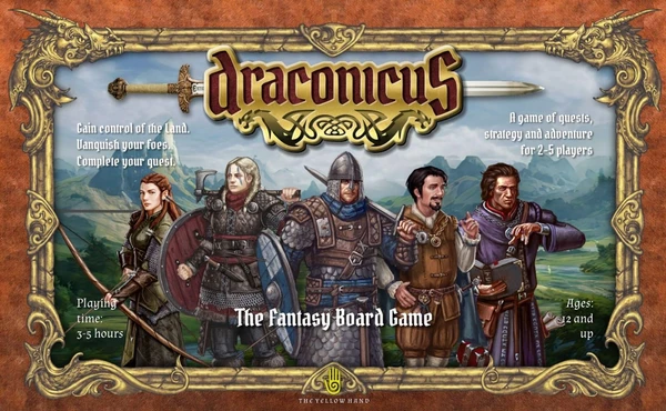 Cover image of Draconicus: The Fantasy Boardgame board game