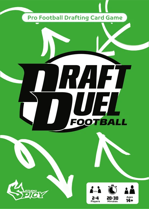 Cover image of Draft Duel Football board game