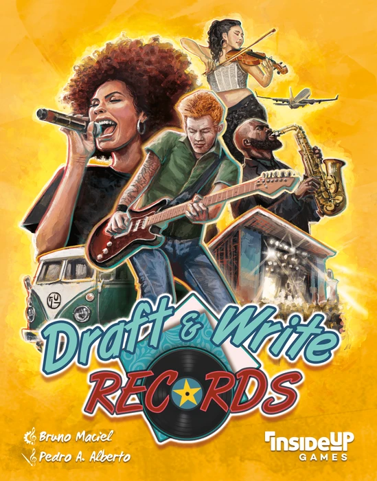 Cover image of Draft & Write Records board game