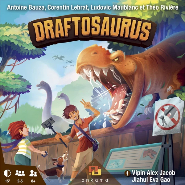 Cover image of Draftosaurus board game
