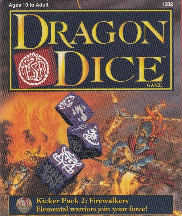 Cover image of Dragon Dice: Kicker Pack 2 – Firewalkers board game