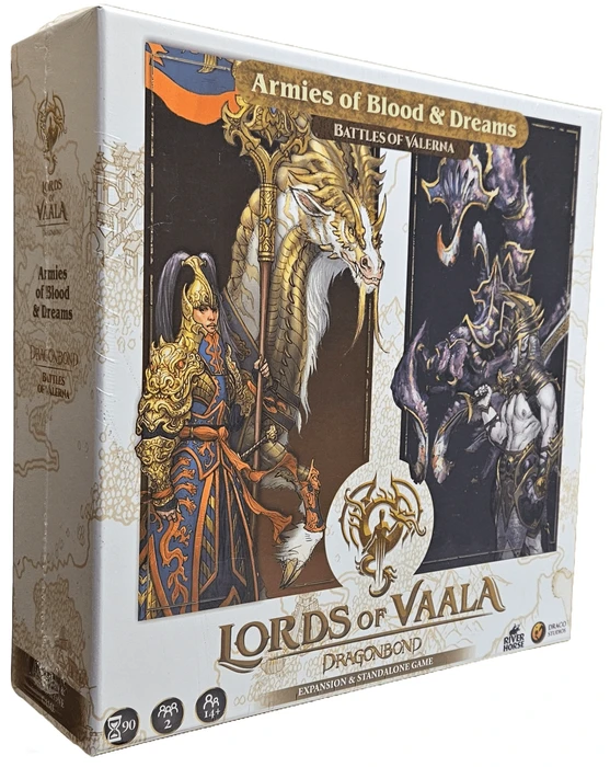 Cover image of Dragonbond: Lords of Vaala – Armies of Blood and Dreams board game