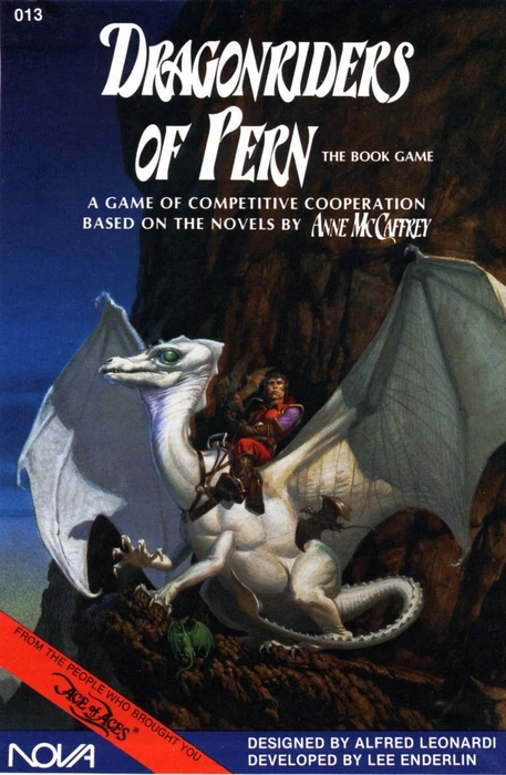 Cover image of Dragonriders of Pern: The Book Game board game