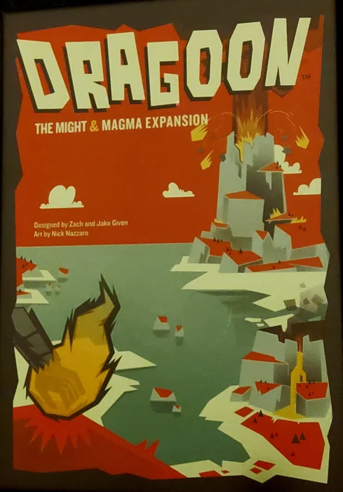 Cover image of Dragoon: The Might and Magma Expansion board game