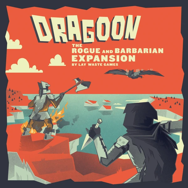 Cover image of Dragoon: The Rogue and Barbarian Expansion board game