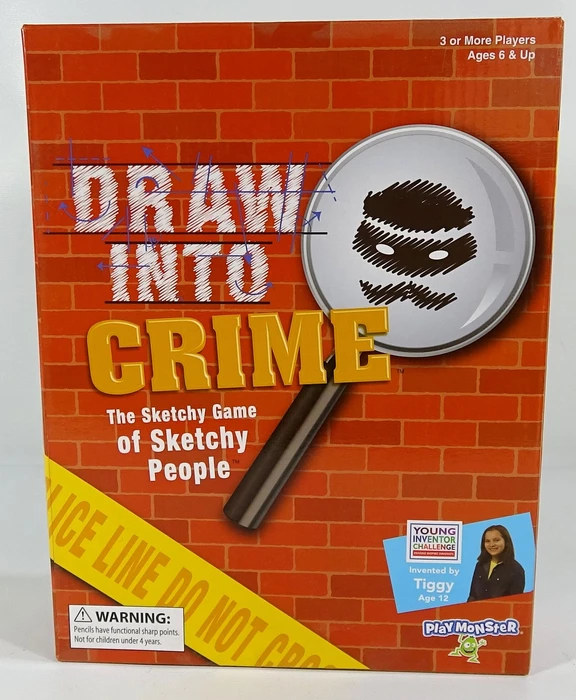 Cover image of Draw into Crime board game