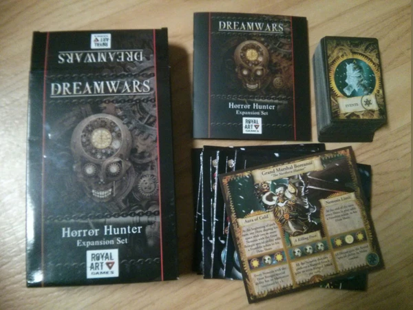 Cover image of Dreamwars: Horror Hunter Expansion Set board game