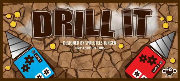 Cover image of Drill It: The Print & Play Game board game