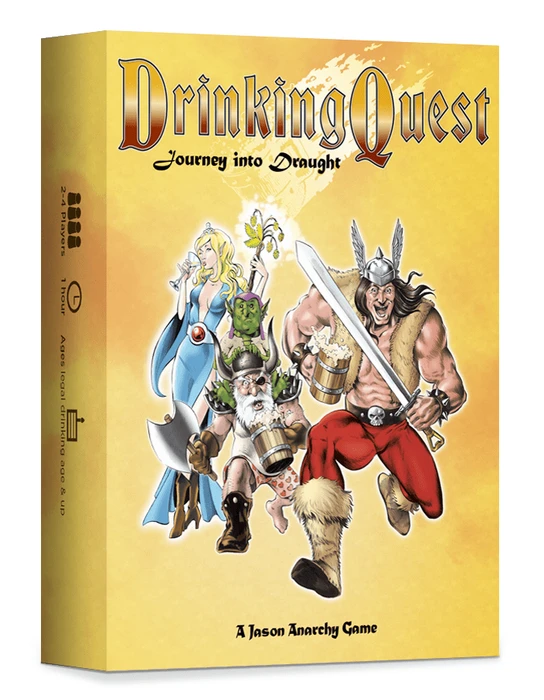 Cover image of Drinking Quest: Journey into Draught board game