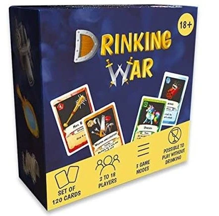 Cover image of Drinking War board game