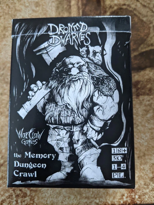 Cover image of Droned Dwarves board game
