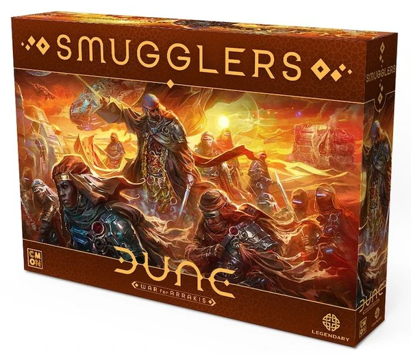 Cover image of Dune: War for Arrakis – Smugglers board game