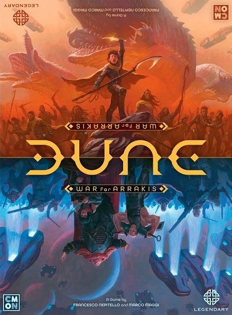 Cover image of Dune: War for Arrakis board game
