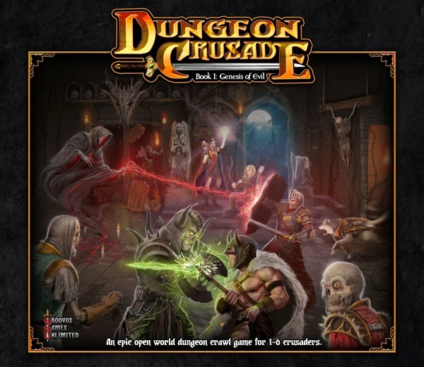 Cover image of Dungeon Crusade: Book I – Genesis of Evil board game