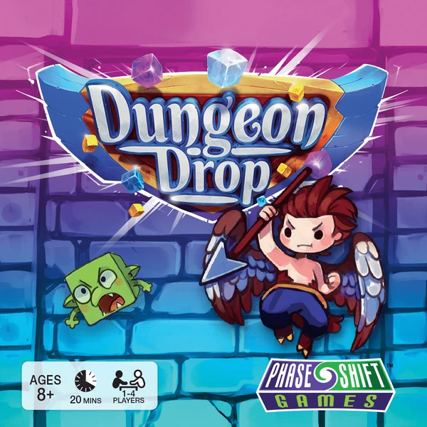 Cover image of Dungeon Drop board game