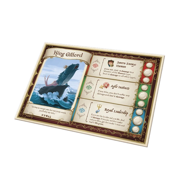 Cover image of Dungeon Fighter: Second Edition – Promo Hero: King Gilford board game