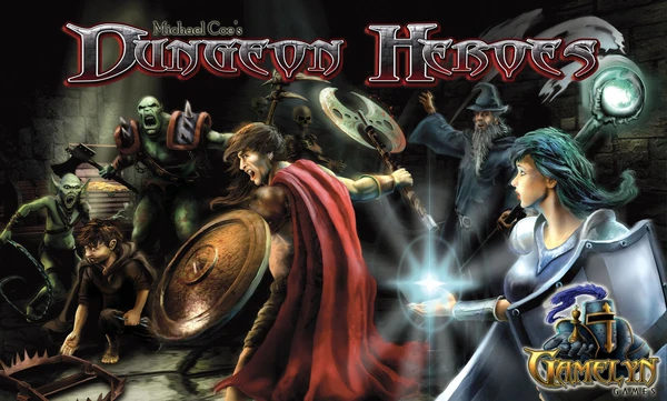 Cover image of Dungeon Heroes board game