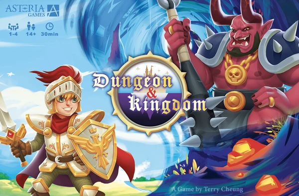 Cover image of Dungeon & Kingdom board game