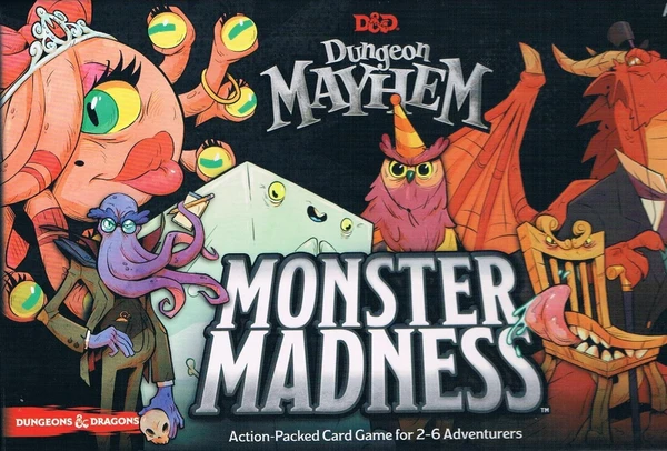 Cover image of Dungeon Mayhem: Monster Madness board game