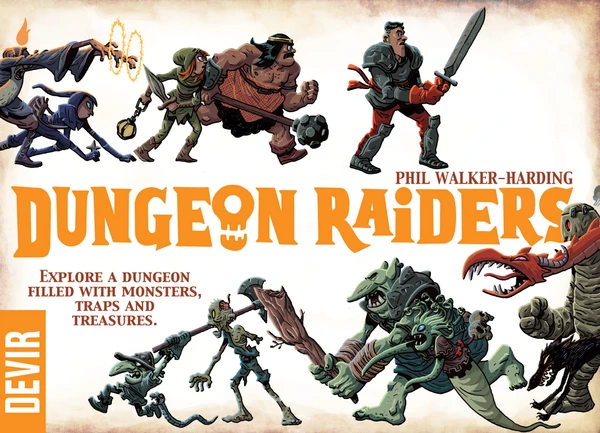 Cover image of Dungeon Raiders board game