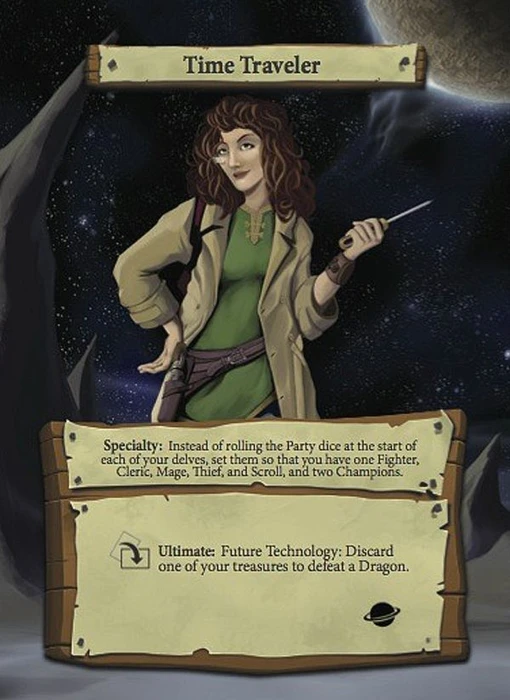 Cover image of Dungeon Roll Hero: Time Traveler board game