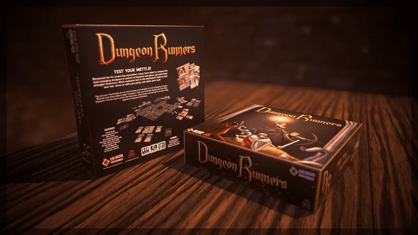 Cover image of Dungeon Runners board game