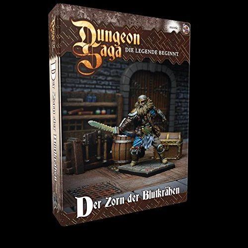 Cover image of Dungeon Saga: Dwarf King's Quest – Der Zorn der Blutkrähen Promo board game