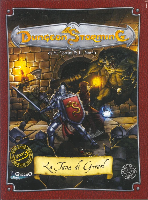 Cover image of Dungeon Storming: La Tana di Gwarl board game