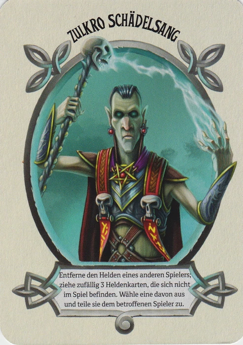 Cover image of Dungeon Time: Zulkro Schädelsang Promo Card board game