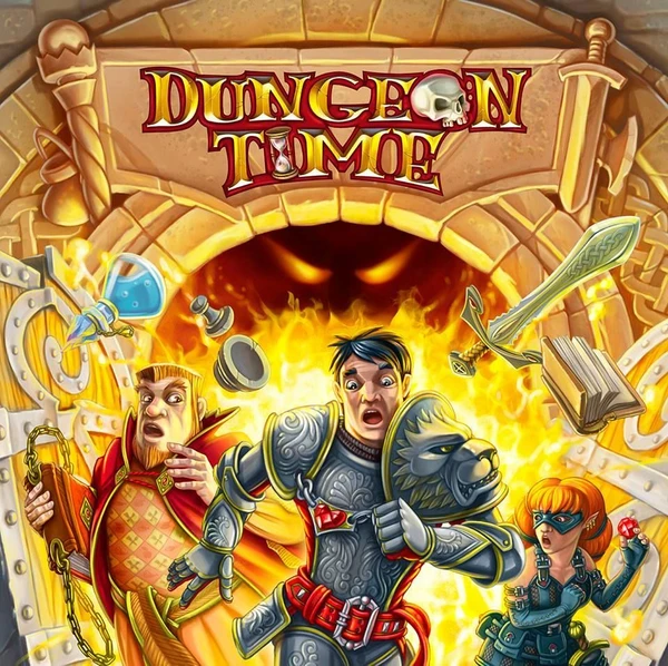 Cover image of Dungeon Time board game