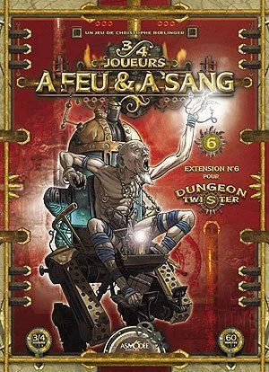 Cover image of Dungeon Twister: À Feu et À Sang board game