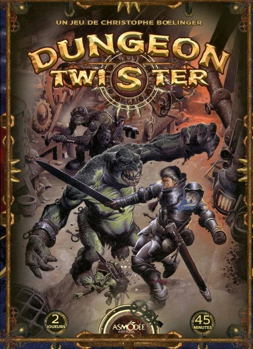 Cover image of Dungeon Twister board game