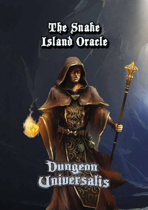 Cover image of Dungeon Universalis: Snake Island Oracle board game