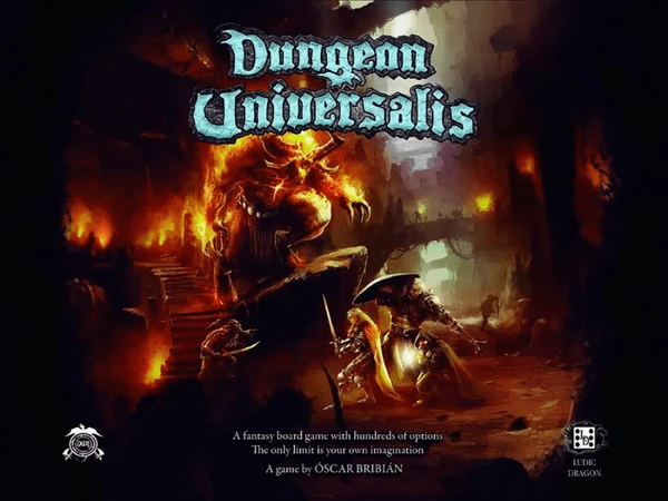 Cover image of Dungeon Universalis board game