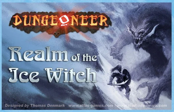 Cover image of Dungeoneer: Realm of the Ice Witch board game