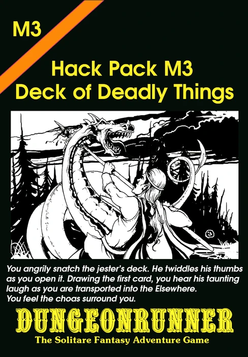 Cover image of Dungeonrunner: Deck of Deadly Things board game