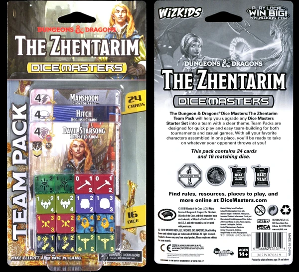 Cover image of Dungeons & Dragons Dice Masters: The Zhentarim Team Pack board game