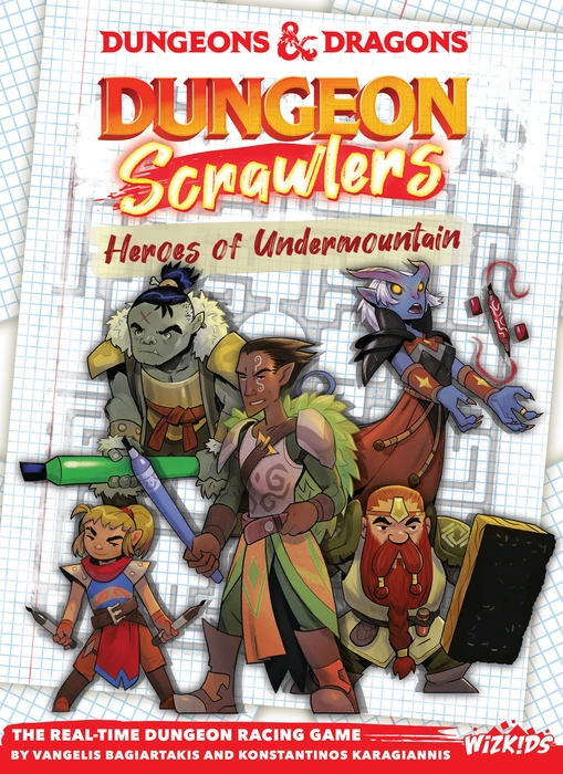 Cover image of Dungeons & Dragons: Dungeon Scrawlers – Heroes of Undermountain board game