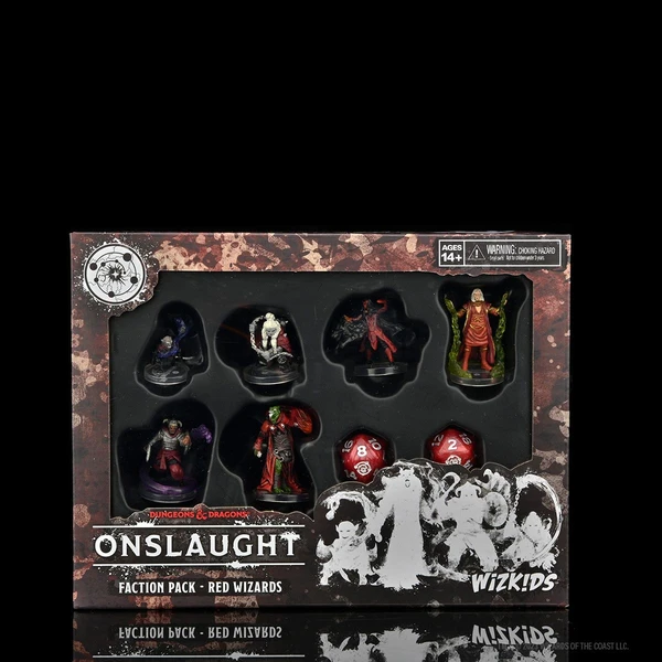 Cover image of Dungeons & Dragons: Onslaught – Red Wizards Faction Pack board game