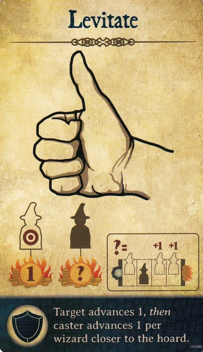 Cover image of Dungeons & Dragons: Rock Paper Wizard – Levitate board game