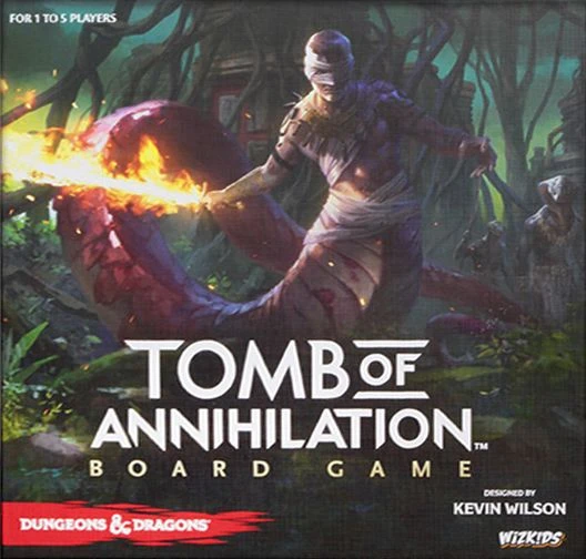 Cover image of Dungeons & Dragons: Tomb of Annihilation Board Game board game