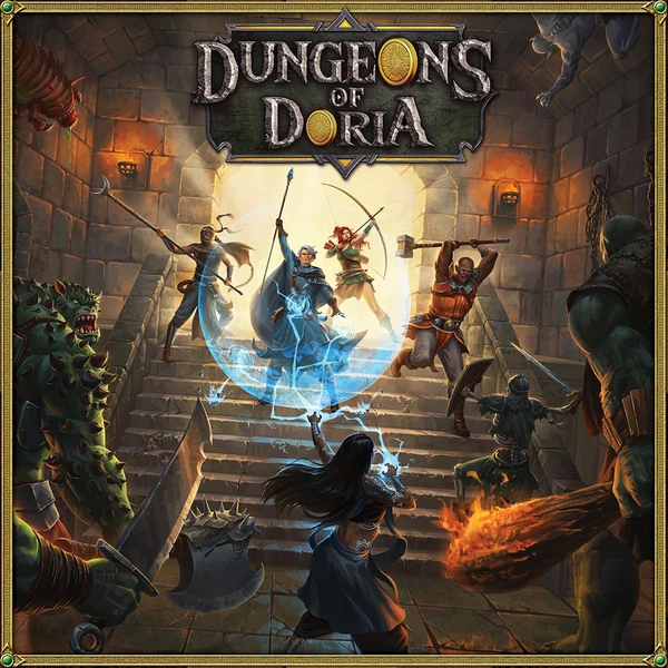 Cover image of Dungeons of Doria board game