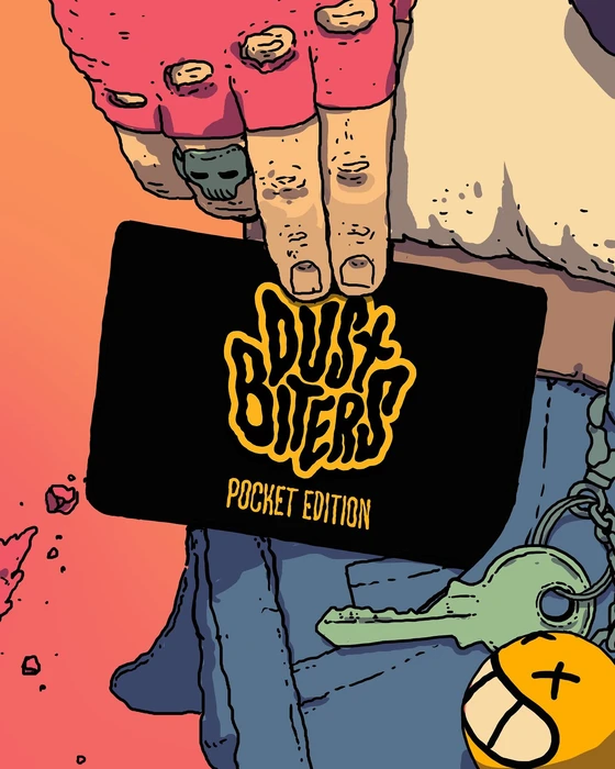 Cover image of Dustbiters: Pocket Edition board game