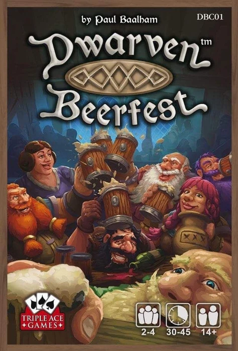 Cover image of Dwarven Beerfest board game