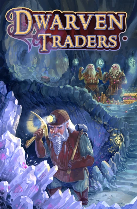 Cover image of Dwarven Traders board game