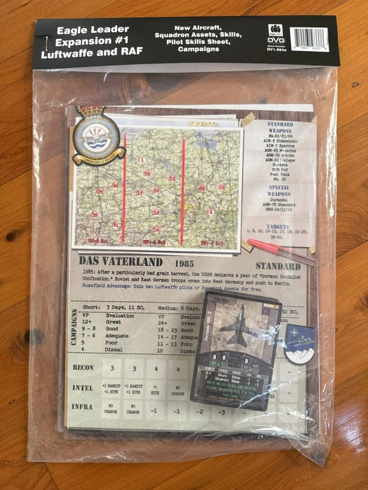 Cover image of Eagle Leader: Expansion #1 – Luftwaffe and RAF board game