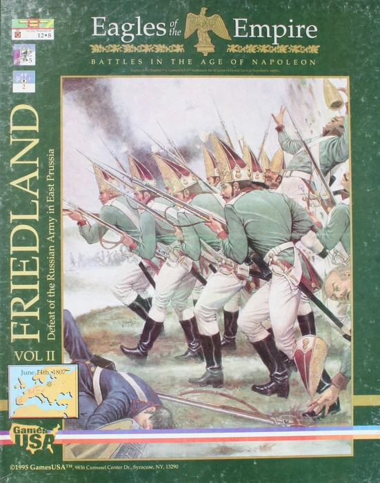 Cover image of Eagles of the Empire: Friedland board game